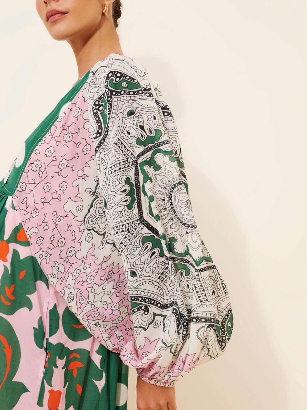 Essential Antwerp Patchwork Maxi Dress from Anthropologie - Picture 7 of 8